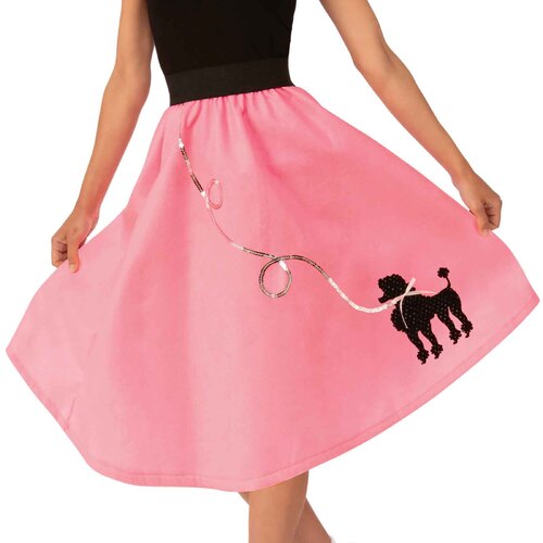 50's Bopper Poodle Skirt - Adult Large