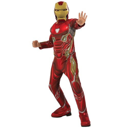 Iron Man Deluxe Costume Avengers - Child Large