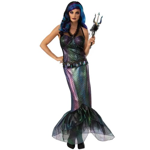 Queen of the Dark Seas Mermaid Costume - Adult Small