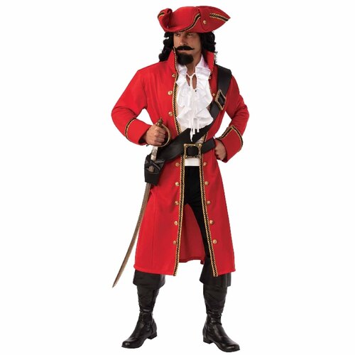 Pirate Captain Costume - Adult XLarge