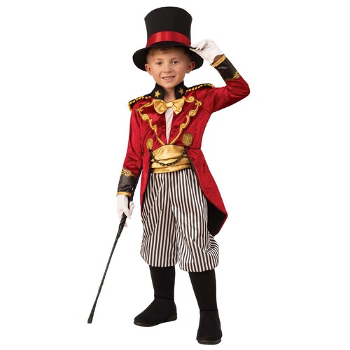 Ringmaster Deluxe Costume - Child Medium
