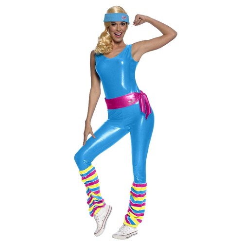 Barbie Exercise Costume - Adult Medium