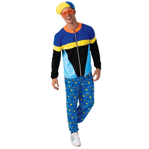 90s Guy Tracksuit Costume - Adult Standard