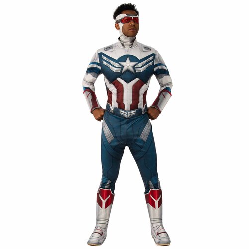 Captain America Deluxe (Falcon & the Winter Soldier) - Adult Standard