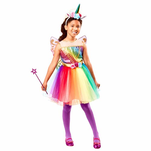 Unicorn Rainbow Tutu Costume - Child Medium