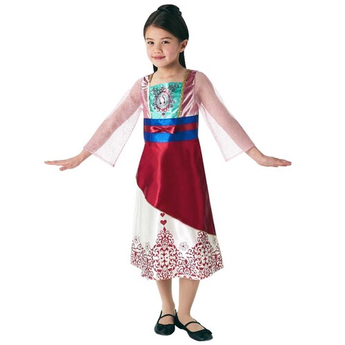 Mulan Gem Princess Costume - Size 4-6