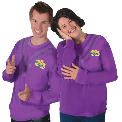Purple Wiggle Costume Top (The Wiggles) - Adult Standard