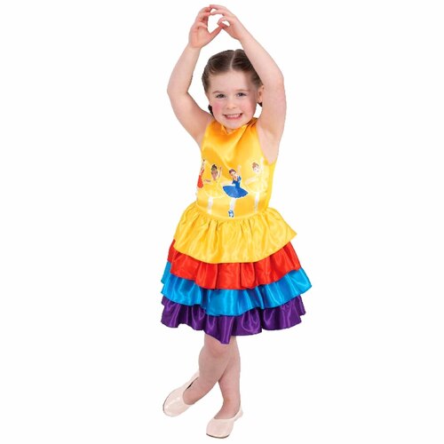 Wiggles Ballerina Multi-Coloured Costume - Child Toddler