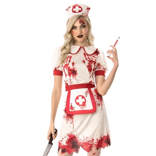 Bloody Nurse Costume - Adult Large