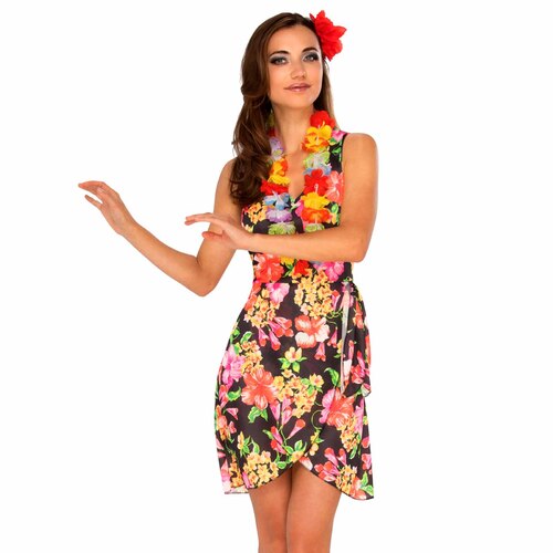 Hawaiian Woman Costume - Adult Small