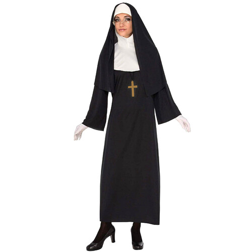 Nun Costume 6 Piece - Adult Large