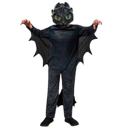Toothless Night Fury Deluxe Costume - Child 6-8 Years
