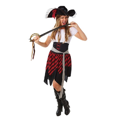 Pirate Lady Costume - Adult Medium