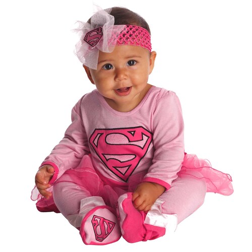 Supergirl Romper Costume - 6-12 Months