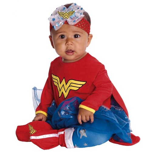 Wonder Woman Romper Costume - Size 6-12 Months