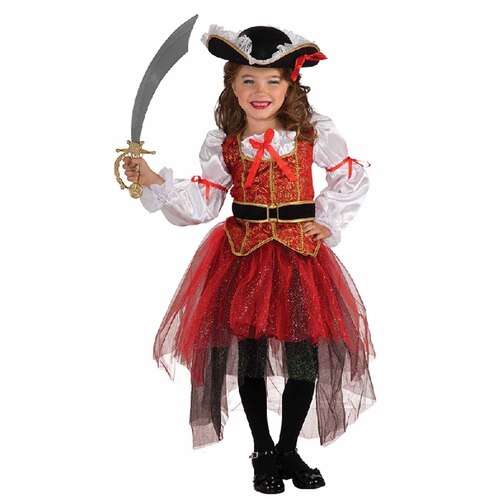 Princess of the Seas Pirate Costume - Girls Medium
