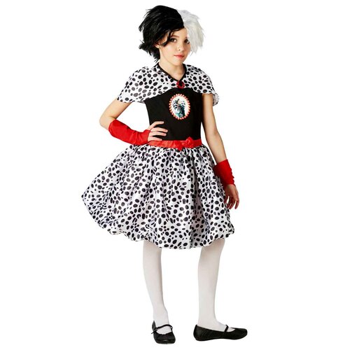 Cruella De Vil Costume - Girls Size 9-10