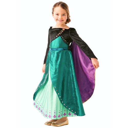 Queen Anna Coronation Frozen 2 Costume - Child 3 - 5 Years