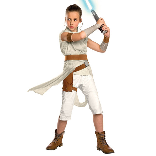 Rey Deluxe Costume Star Wars Episode 9 - Child Medium