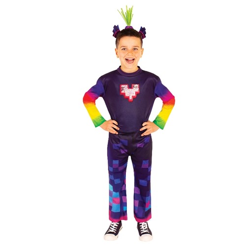King Trollex Trolls 2 Deluxe Costume - Child Small