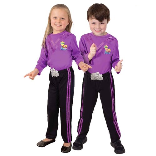 Lachy (Purple) Wiggle 30th Anniversary Costume - Child Toddler
