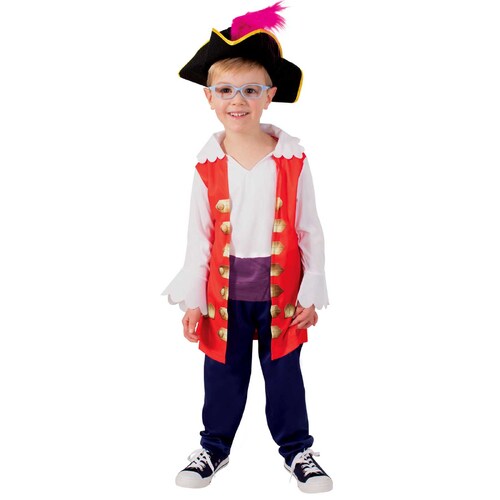 Captain Feathersword Deluxe - Child Size 3-5