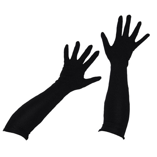 Gloves - Nylon Black 45cm