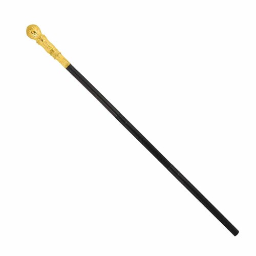 Stage/Dance Cane Collapsible - Gold/Black