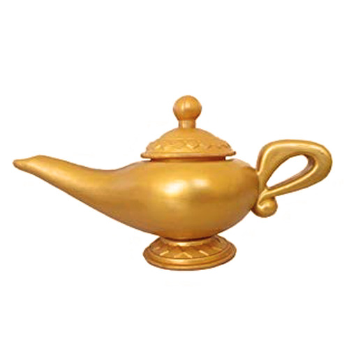 Arabian Nights Genie Lamp - Gold