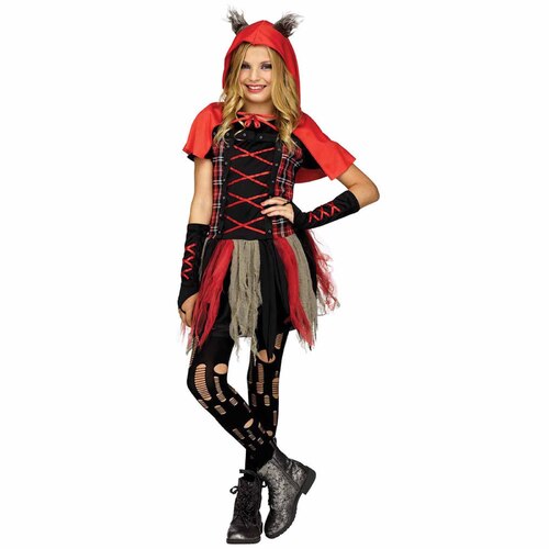 Little Red Wolf Tween Costume - Size 14-16