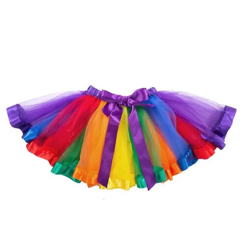 Rainbow Tutu Skirt - Adult One Size/Child XLarge