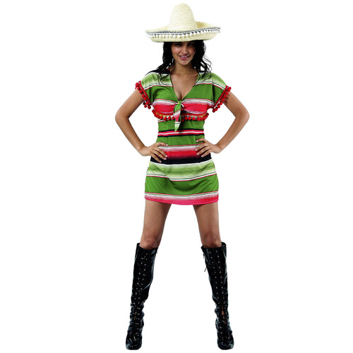 Mexican Dress Costume - Adult - Medium