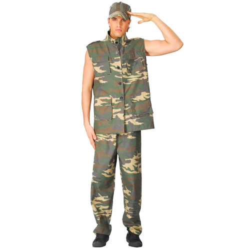 Army Officer Costume - Adult - Large