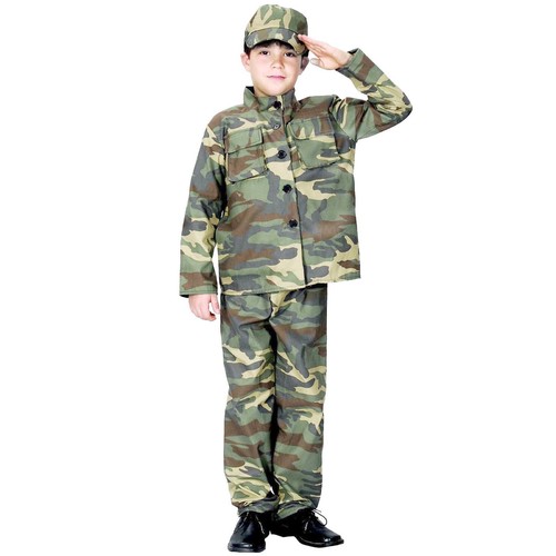Soldier Costume - Child - Medium