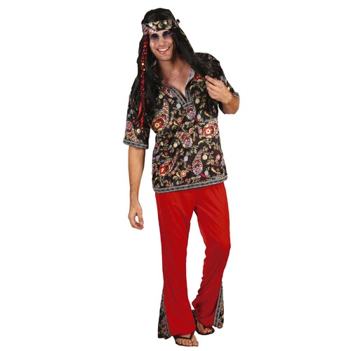 Hippie Man Costume - Adult Medium