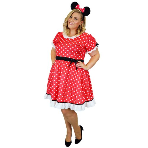 Mouse Girl Costume (Minnie Mouse) - Adult XLarge