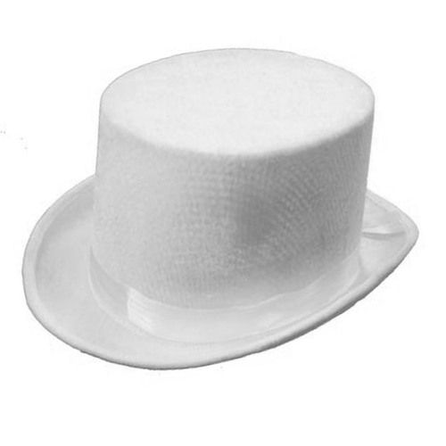 Top Hat - Velvet White