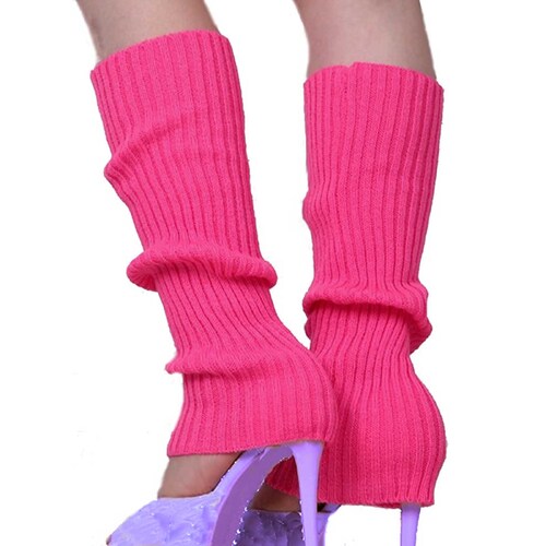 80s Leg Warmers - Pink