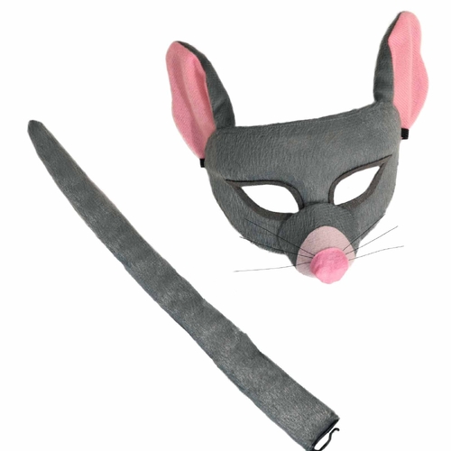 Deluxe Animal Mask & Tail Set - Aussie Possum