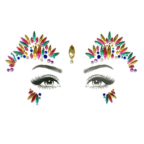 Face Jewels - Fire Works