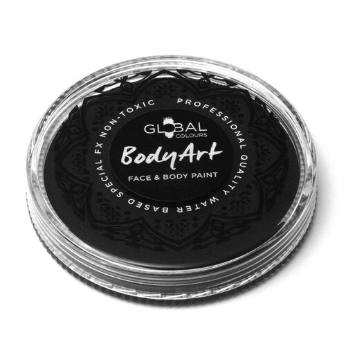 BodyArt Face & Body Paint Cake 32g - Black