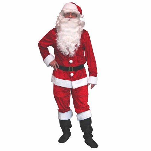 Velvet Santa Suit - Adult Large