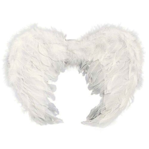 White Feather Angel Wings - Small
