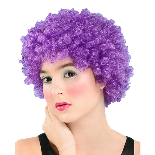 Clown Wig - Purple