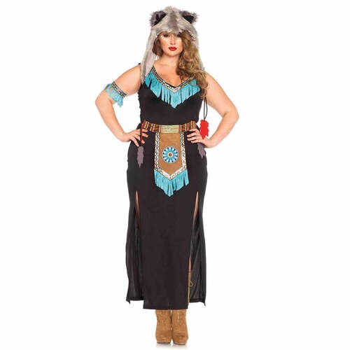 Wolf Warrier Womens Costume - 3X-4X