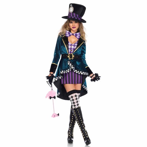 Delightful Mad Hatter Costume - Adult Medium