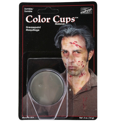 Mehron Color Cup Carded Zombie Flesh