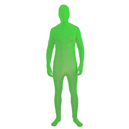 Green Invisible Man Costume - Adult Standard