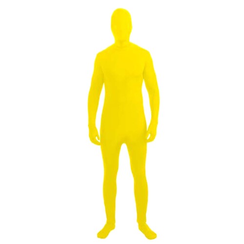 Yellow Invisible Man Costume - Adult Standard