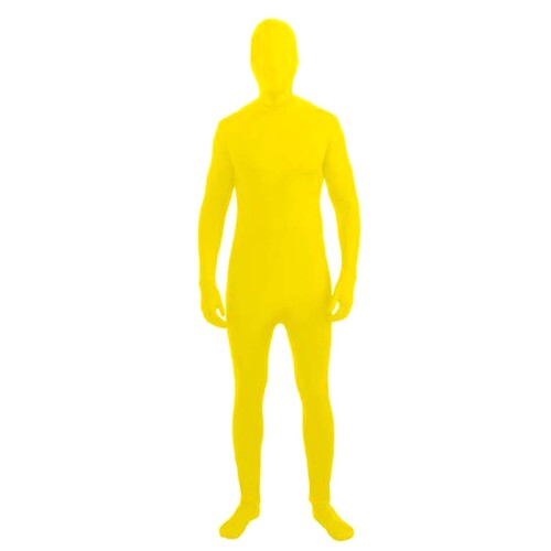 Yellow Invisible Man Costume - Adult XLarge